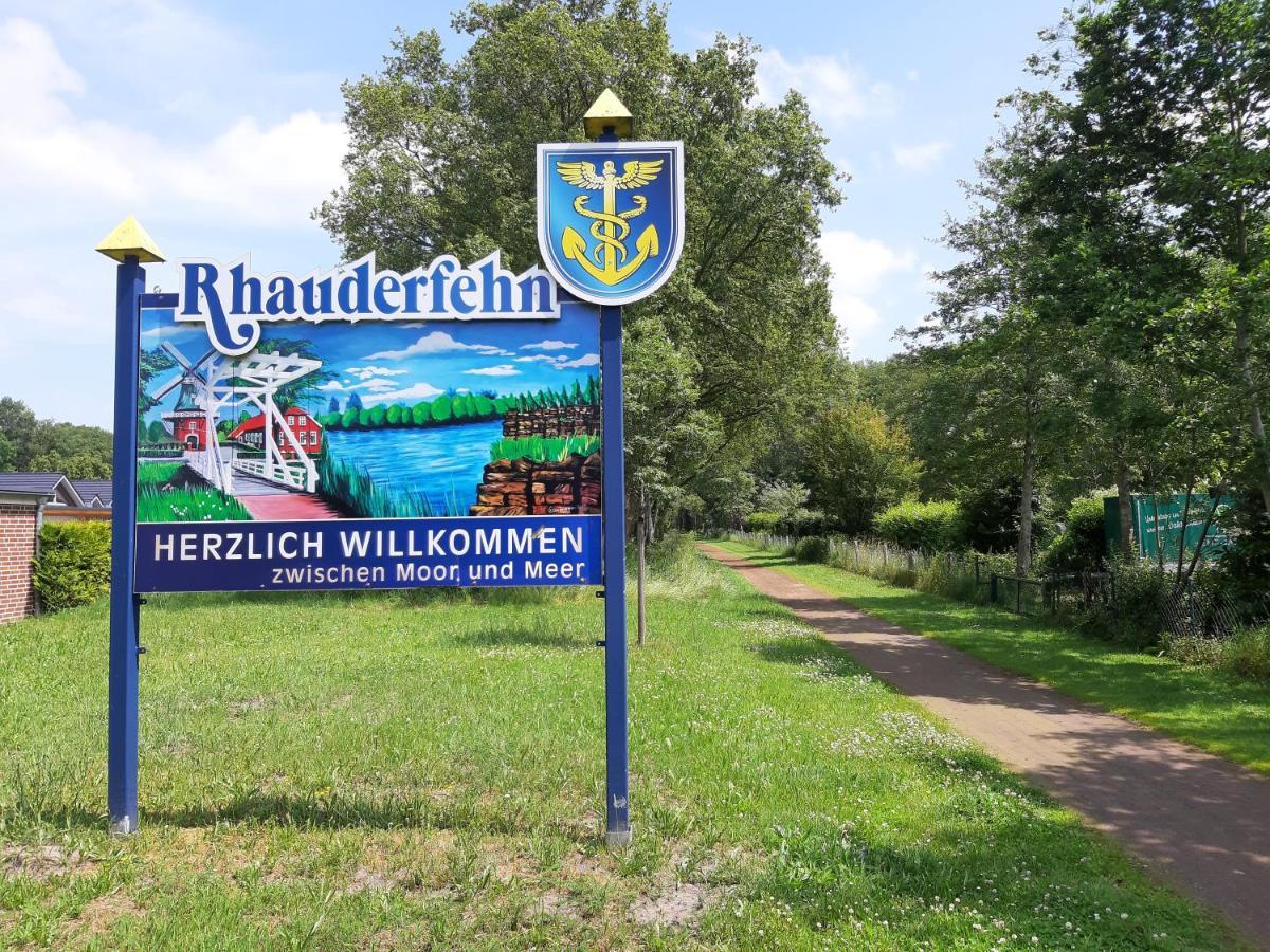 Ferienwohnung Am Ostfriesland-Wanderweg Rhauderfehn Buitenkant foto
